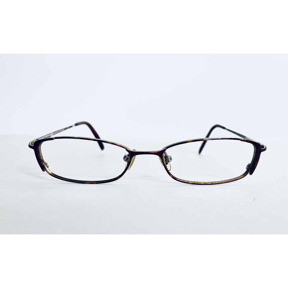 Kate Spade NY Tortoise Gold Metal Rectangular Glasses Italy Dara 57 18 130